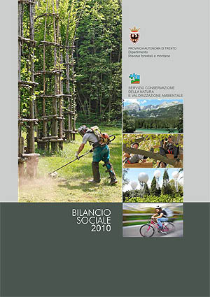 copertina del Bilancio Sociale 2010